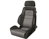 Recaro Classic LS Seat, Black Leather with Pepita Houndstooth