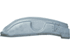 Door Lock Post, Left, Coupe, T2