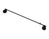 Cross Rod w/ Valves