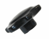 Heater Knob short black, 356A T-2, thru 356B T-5