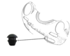 Lower Horn Grille Hole Plug