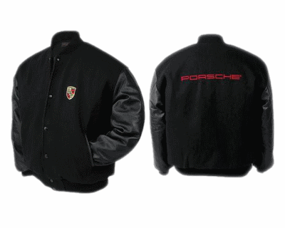 Porsche on Porsche Laguna Varsity Jacket