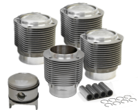 Mahle Nikasil 82.50mm Piston & Cylinder Set, 356 SC & 912