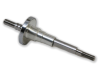 Fresh Air Vent Pull Shaft with Chrome Bezel, 356 Pre-A & 356A