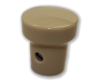 Rear Quarter Window Latch Knob, Beige