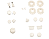 Complete Dash Knob 20-Piece Set, 356 Pre-A