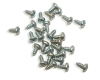 Side Window Aluminum Strip Screw Set, Convertible D & Roadster