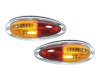 Teardrop Tail Light Assembly Set, Euro