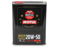 Motul Classic Performance 20w50 High-Zinc Motor Oil, 2-Liter Can