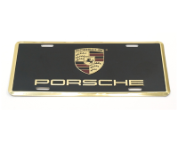 Porsche Crest Novelty Front License Plate