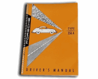 Porsche 356A Owners Manual