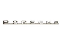 "Porsche" Chrome Emblem