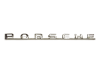 "Porsche" Chrome Emblem