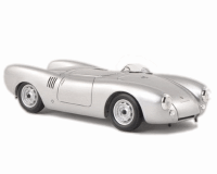 Schuco 550 Spyder, Silver, 1:43 Scale