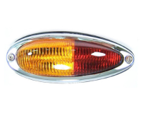 Teardrop Tail Light Assembly, Euro, Left