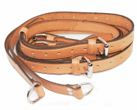 Luggage Strap, Leather, Tan