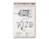 Cut-Away Poster Diagram of 356A 741 Transmission, German