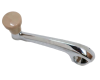 Window Crank Inner Handle, Beige Knob, 356A